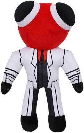 dooroom Rainbow Friends Red Plush Toys, Rainbow Friends Stuffed Animals, Cute Rainbow Friends Plushies Gifts for Kids Halloween Christmas Game Fans