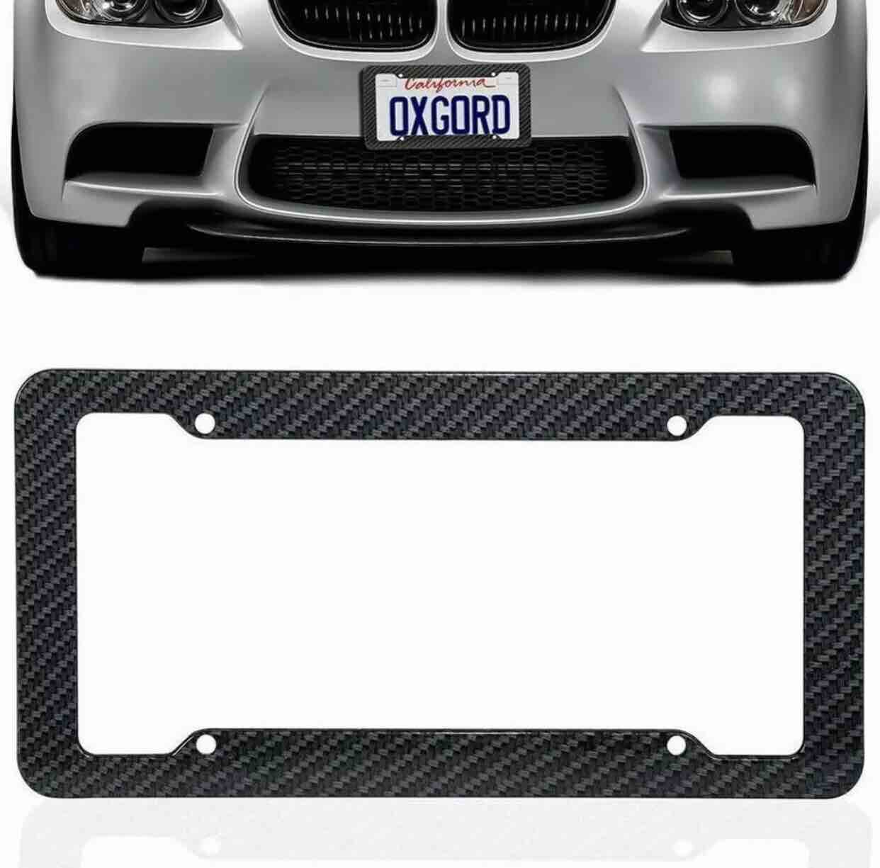 License Plate Frames (Content May Vary)