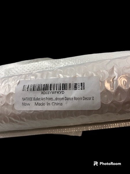 NATWEE Ballet Art Prints Ballerina Wall Decor Ballet Dancers Wall Art Pictures 5 Panels Ballet Room Decor Dancing Girl Wall Art for Women Or Girl Bedroom Dance Room Decor 8