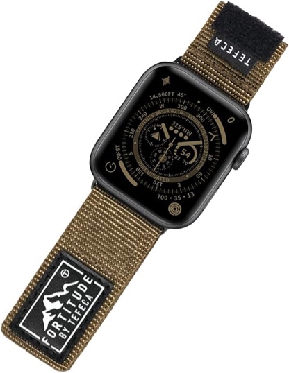 Tefeca Fortitude Series Adjustable Band for Apple Watch/Apple Watch Ultra