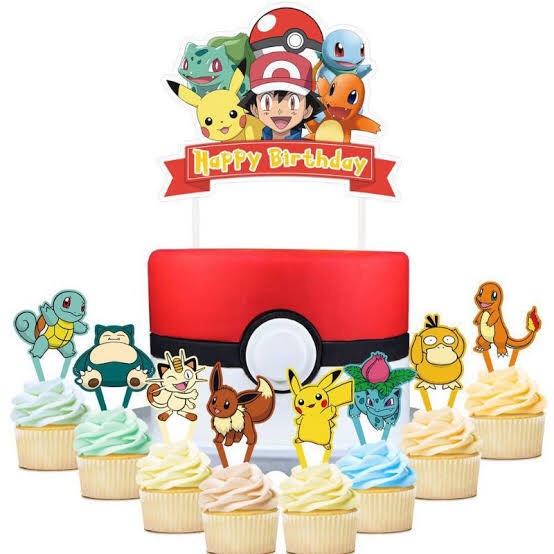 Pokemon Cake Topper
