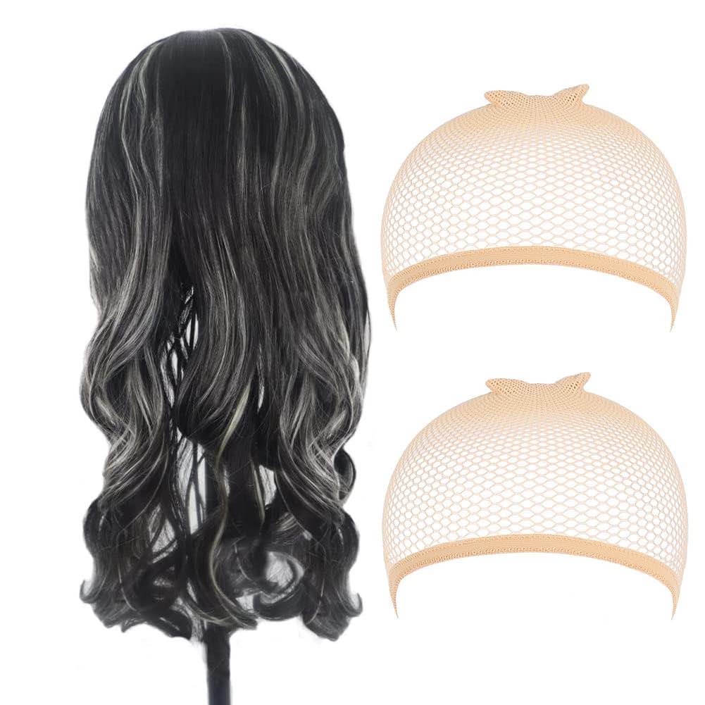 Cosplay Wigs with 2 Wig Hair Caps Fashion Anime Wig Beauty Unisex Anime Short Synthetic Hair Cosplay Wig Short Wavy for Anime Cosplay