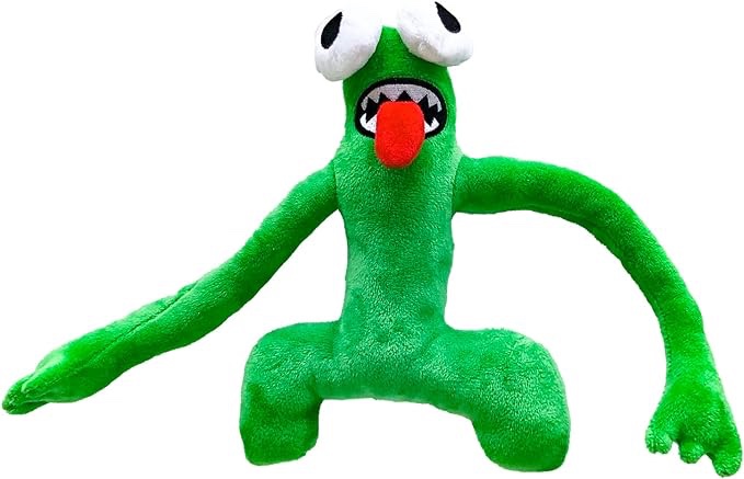 Rainbow Friends Plush Green,The Best Gifts for Boys and Girls for Halloween, Thanksgiving, Christmas and Game Lovers(Green)