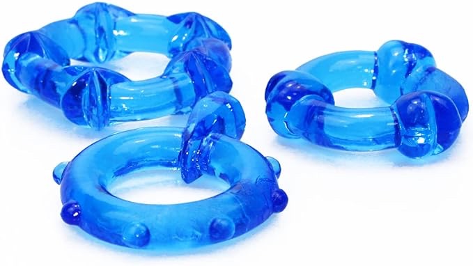 Silicone Cock Ring for Men, Soft Stretchy Penis Ring Penis for Sex Toy for Men SDSGD 3PCS 3SIZE ZHQING003
