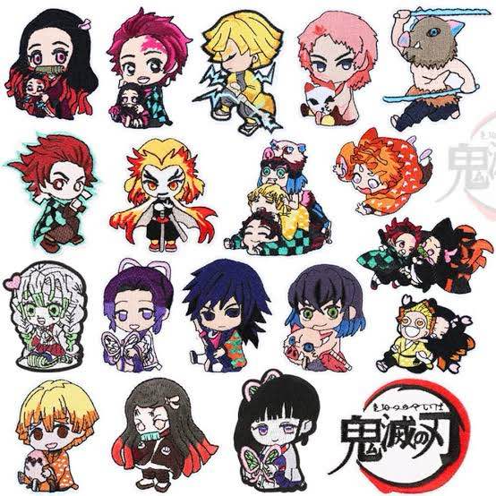 Iron on Patches for Clothing,10Pcs Embroidered Applique Patches Anime Patches Sew on Iron on Patches Assorted Size DIY Decoration Patches for Clothing, Jacket, Shoes, Bag, Cap - Kids & Adults