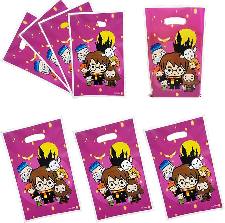 30PC Magical Wizard School Favors Bags,Goodie Bags Party Decoration Gift Bags For Birthday Party Supplies