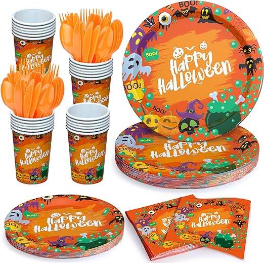 YLPDYP 143PCS Halloween Party Supplies