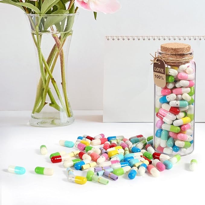 COVLURO Capsule Message in A Bottle Gifts for Men/Women