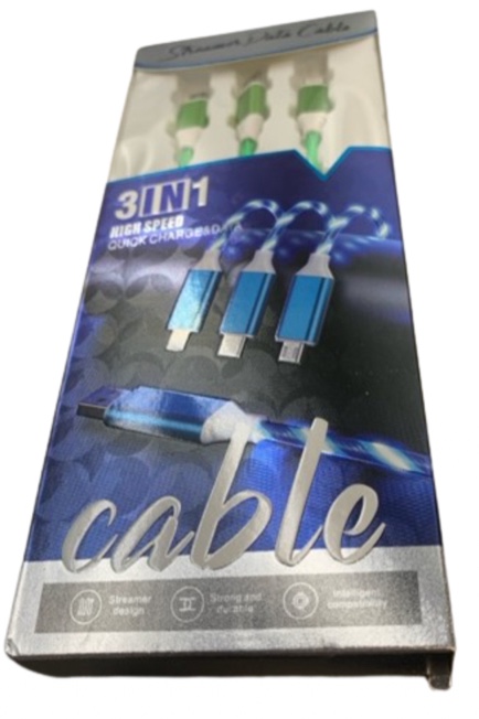 3 in 1 Quick Charger Cable