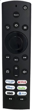 Remote Control Replacement for All Insignia Fire TVs (No Voice Search)