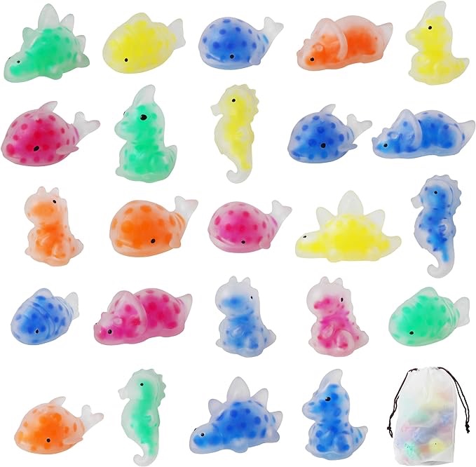 24PCS Mini Squishy Stress Balls Fidget Toys