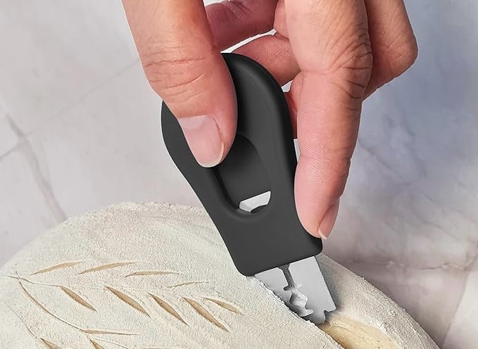 Extractable & Magnetic Bread Lame Dough Scoring Tool - Professional Sourdough scoring tool for Sourdough Bread baking & Bread Making Tools (Content May Vary)