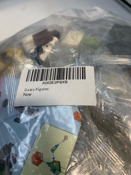 Mind Craft figurine, Build a block man Set of 12