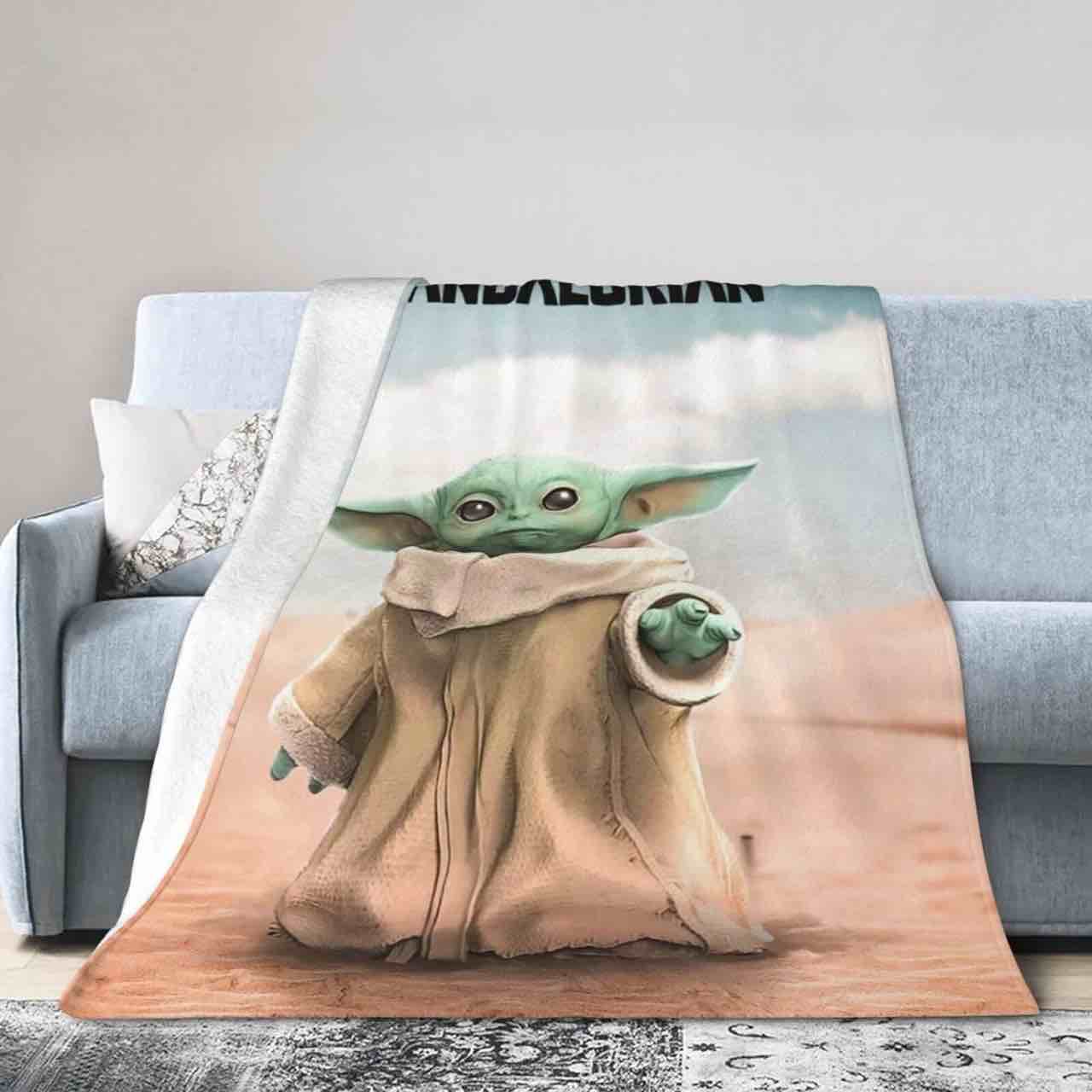 Blankets Ultra-Soft Flannel Throw Blanket Lightweight Fuzz Warm Blanket Fluffy Cozy Plush Fleece Comfy Blanket for Couch Sofa Bed 50"X40"