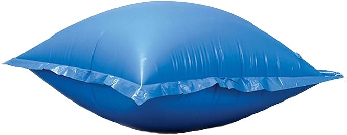 Pool Air Pillow for Above Ground Pool, 4ftx4ft Pool Pillows for Winterizing, 0.4mm Super Durable PVC & Strong Cold Resistant Pool Cover Air Pillow Rope Included (50ft) (2 APCK)