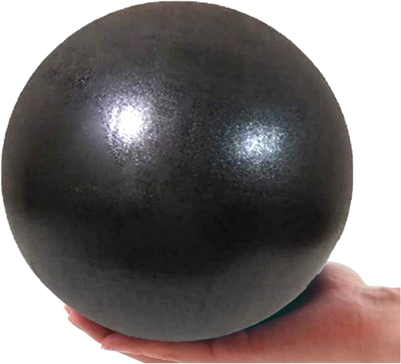 XIECCX Mini Yoga Ball 9”Exercise Ball Pilates Ball Therapy Ball Balance Ball Bender Ball Barre Equipment for Home Stability Squishy Training PhysicalCore Training with Inflatable Straw