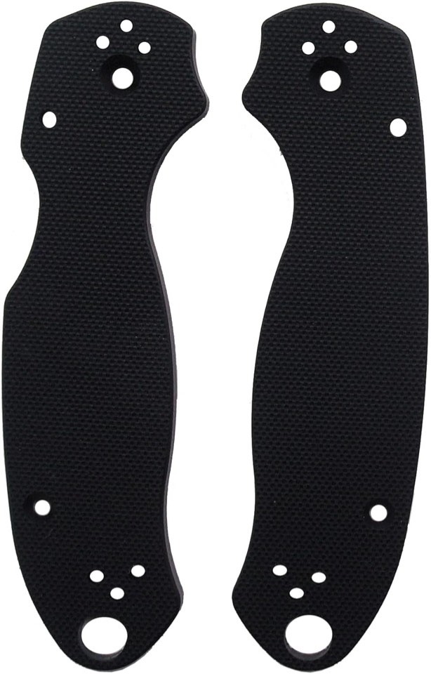 KNIFIUS Custom G10 Scales for Para 3 Knife, Paramilitary 3 Grip Folding Utility Pocket Knife G10 Handle,Plainedge C223 hilt