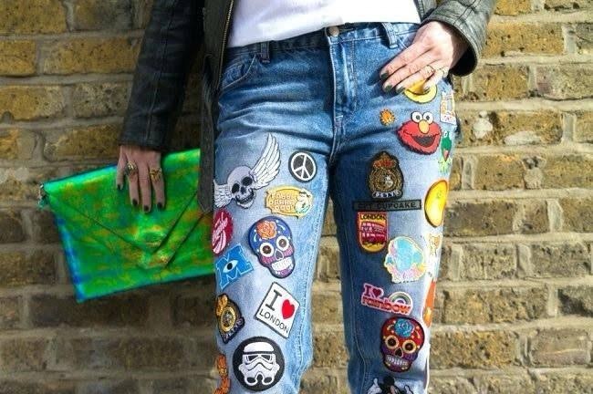 3 Pieces Los Angeles Iron On Patches for Jeans, DIY Accessories, etc. (Content May Vary)