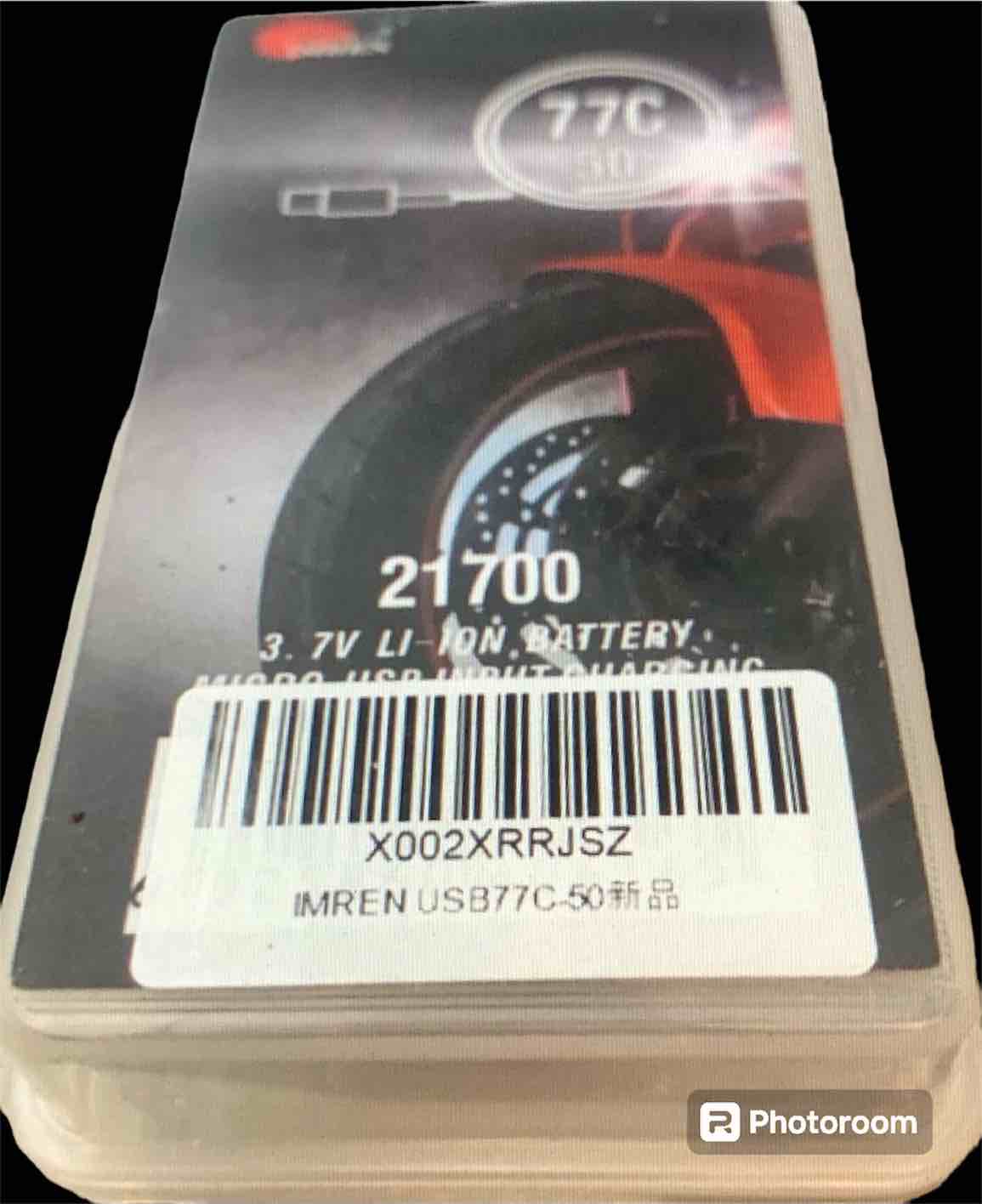 3.7v Li-ion Battery Micro USB Input Charging