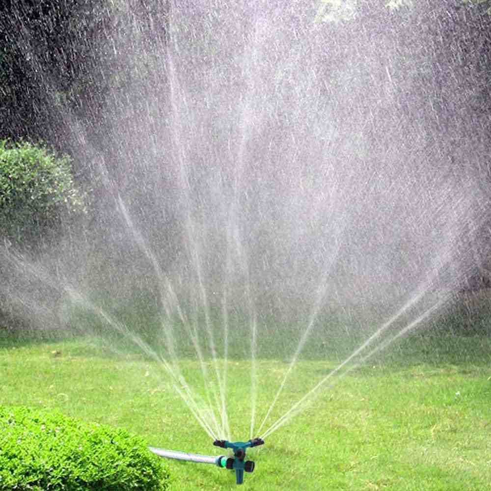 Garden Sprinkler, Lawn Sprinklers for Yard Rotating 360 Degree Covering Large Area, Garden Water Sprinklers System Automatically for Yard