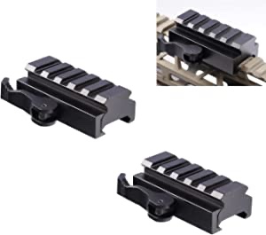 ZONEBIKE QD Lever Mount Adaptor and Riser QD Quick Release 20mm