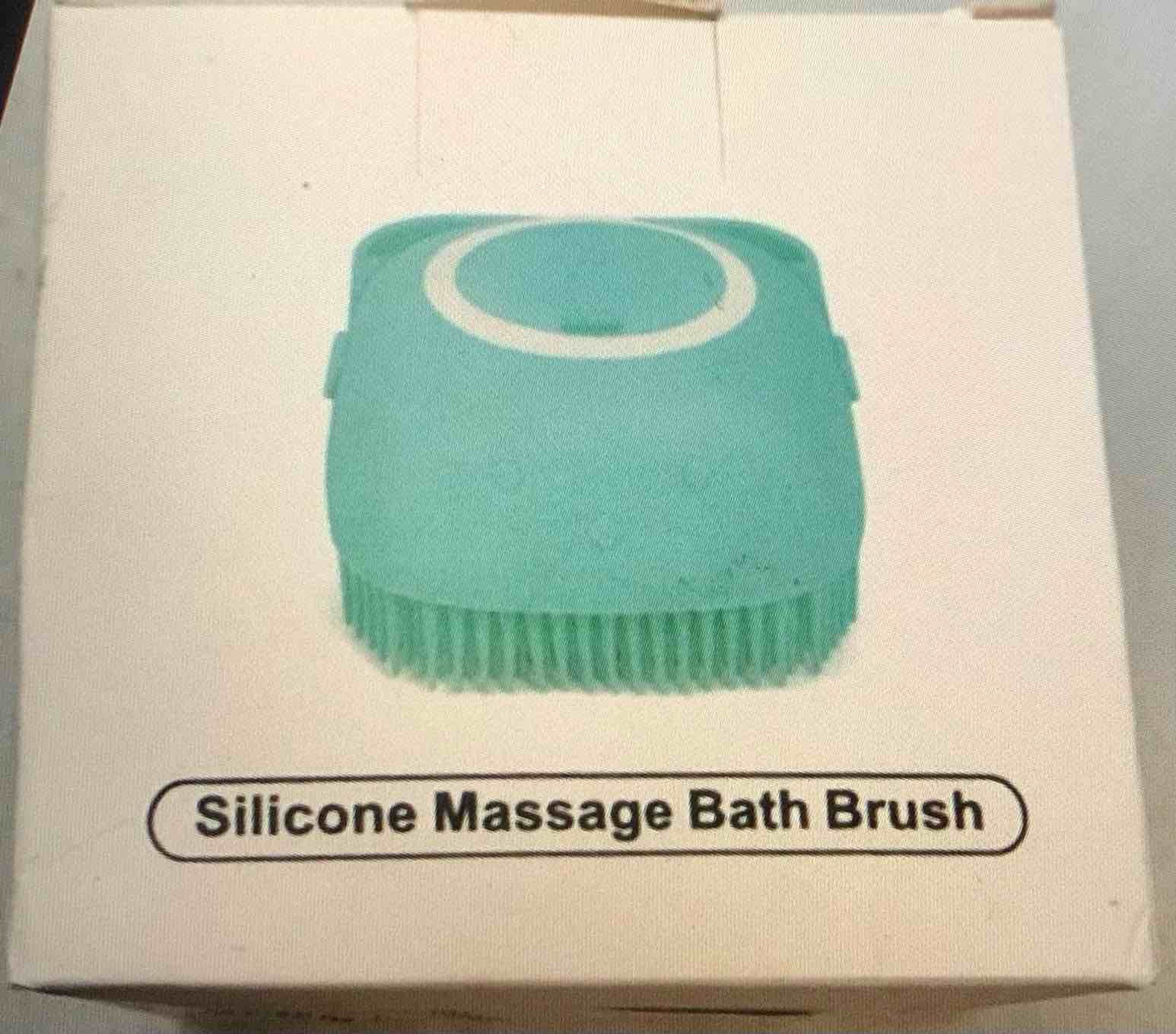 Silicone brush for pet bathing ideal for dogs, cats, puppies, kittens, horses, rabbits, guinea pigs and other pets, with shampoo dispenser for massage shower, self-cleaning, ergonomic, hypoallergenic(Green)