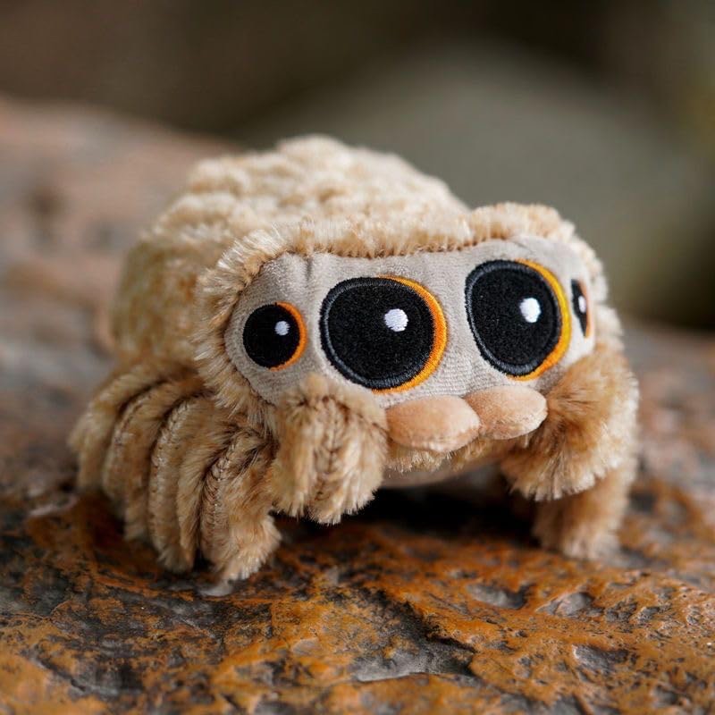 JIAFEI JOIE New Soft and Cute Spider Plush Toy — Suitable for Boys and Girls (A) — Content May Vary