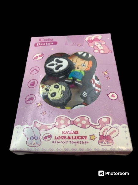 Halloween Straw Cover Cap (Halloween Theme A - 8 Pcs)