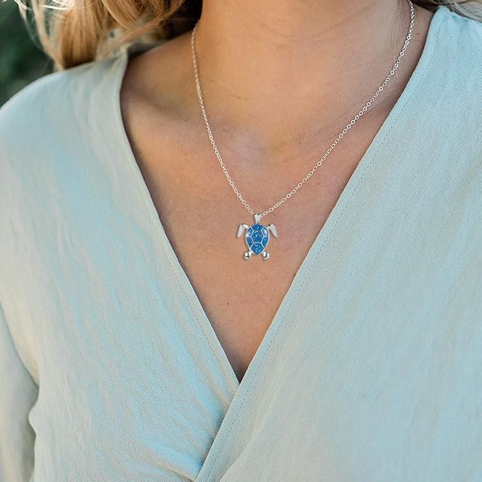 Sea Turtle Animal Pendant