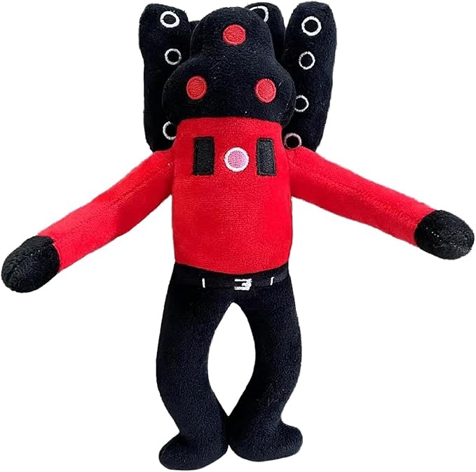 YIJIESHIYU Cute Plush Toy,TPP Material Short Plush Cool Soft Doll Gift for Kids Toy Stuffed Animal Plushie Doll Stuffed Plushie Doll Toys Collectible Gifts for Kids Fans (red)