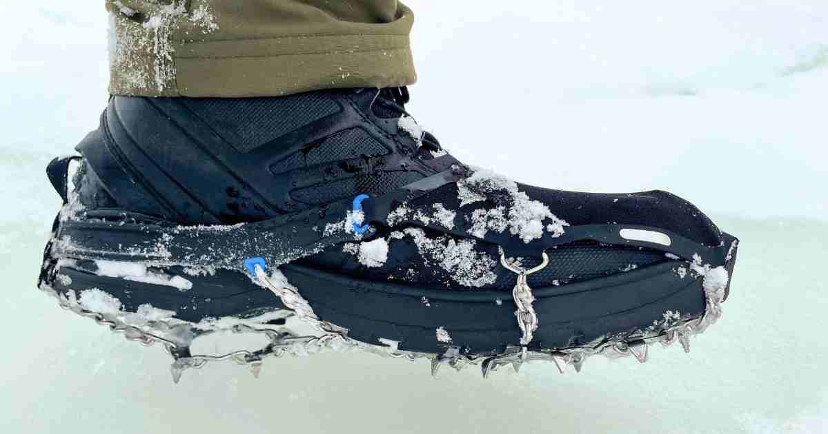 Ice Cleats for Walking on Snow and Ice (Medium)