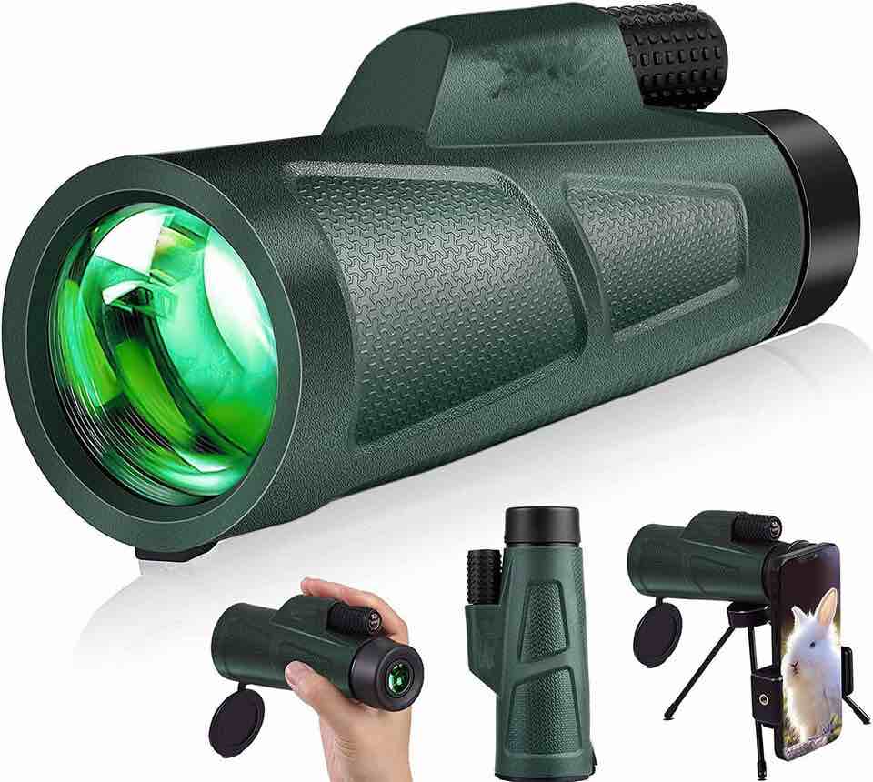 Monocular Telescope - Portable High Power HD Telescope (Content May Vary)
