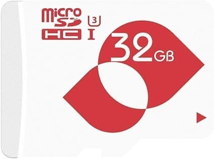 mengmi Micro SD Card 32GB Class 10 U3 Micro SDHC Memory Card 32GB with SD Adapter for Drone (32GB U3)