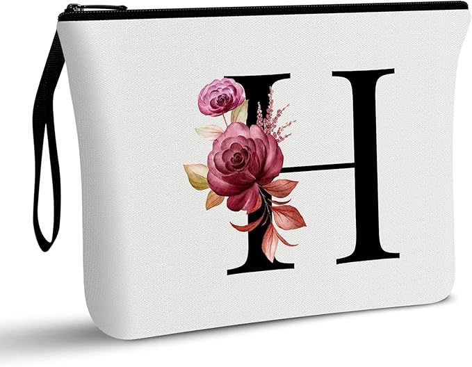 Personalized Makeup Bag,Birthday Gifts for Women Mom,Gifts for Best Friend,Bride Bridesmaid Cosmetic bag