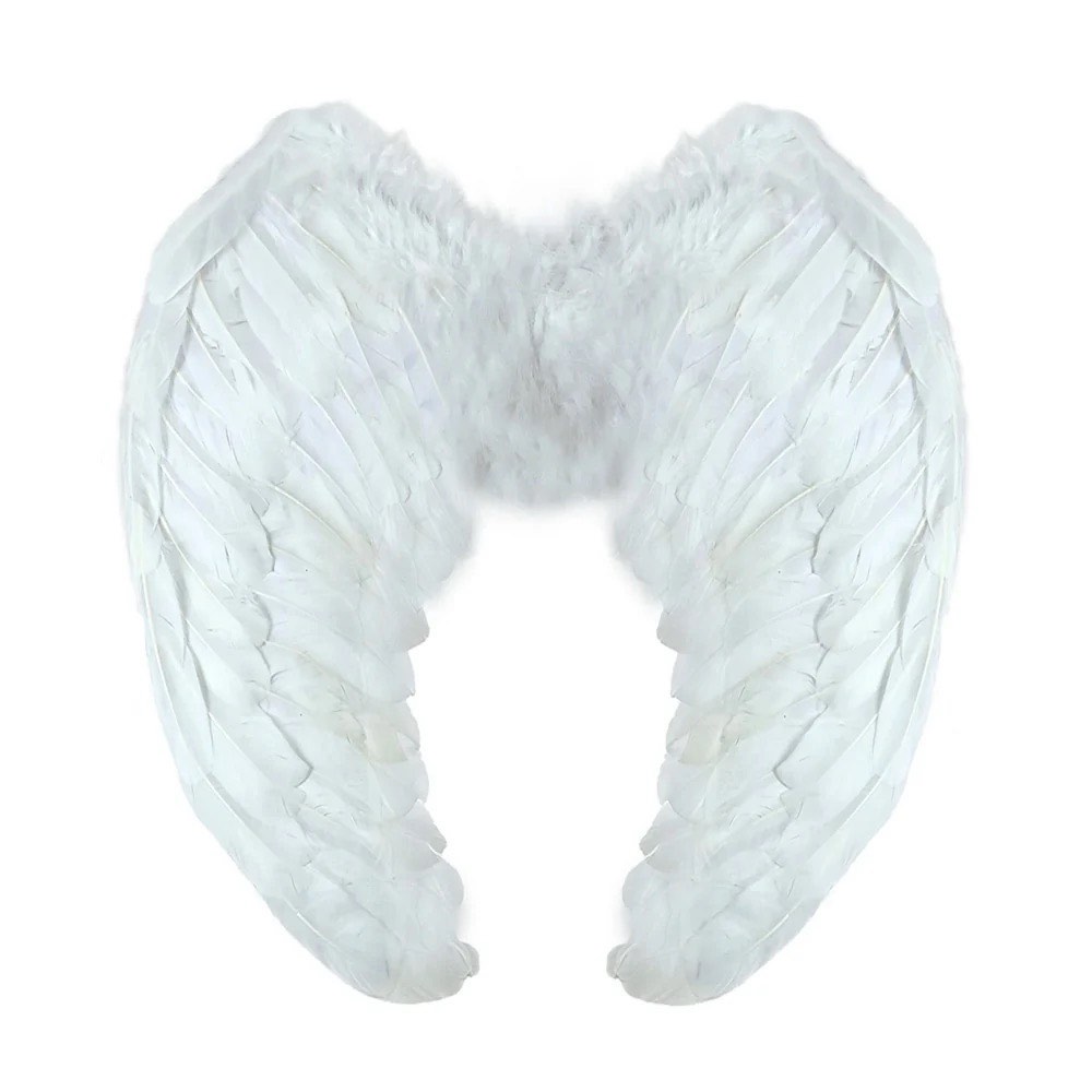 Small White Feather Wings