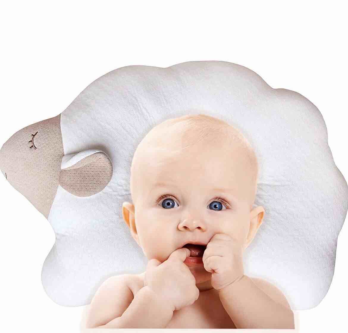 Baby Pillow for Newborn anti Small Flat Pillow