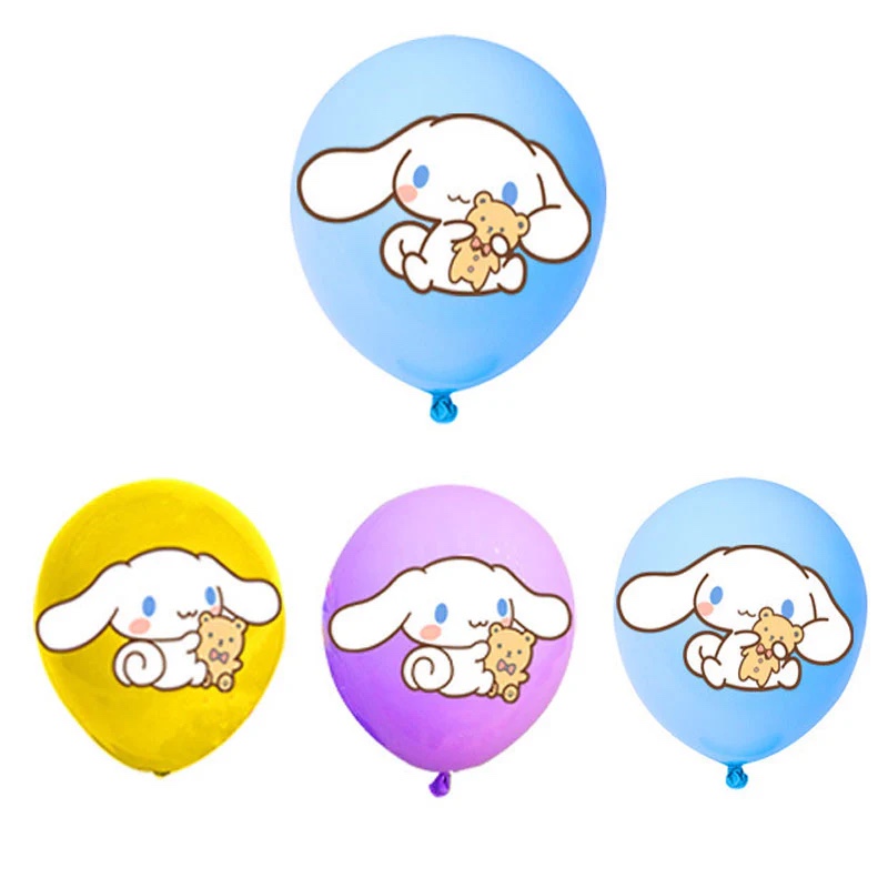 18Pcs Cinnamoroll Birthday Party Supplies Decorations