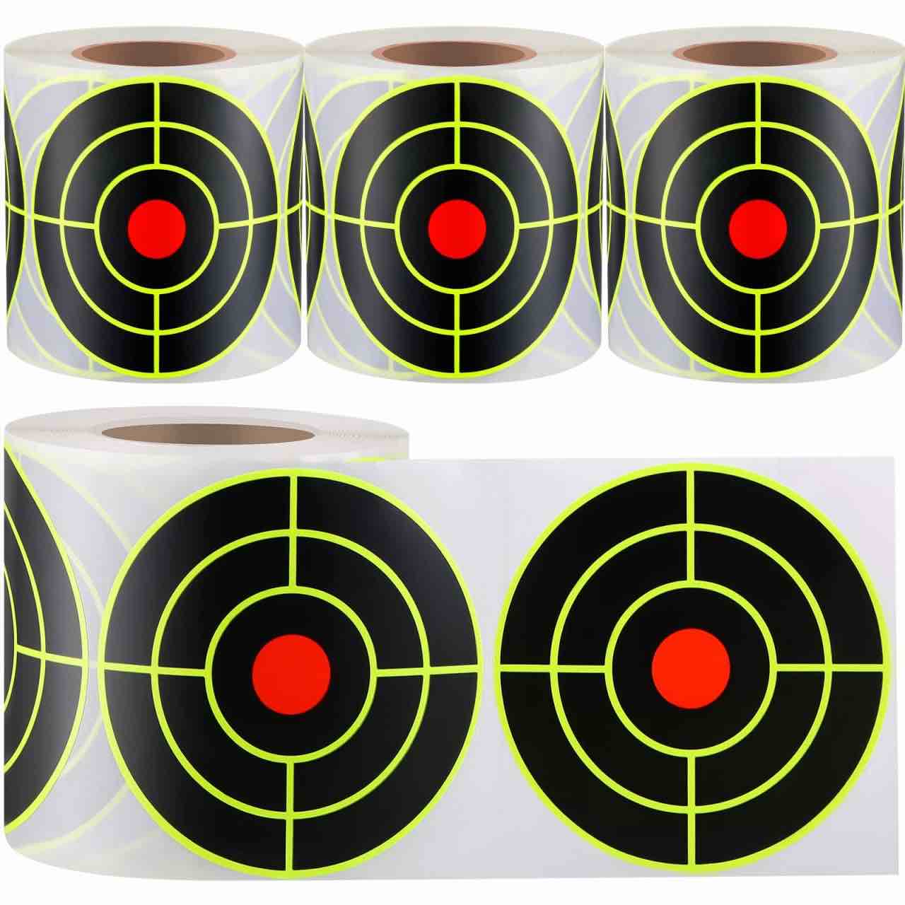 Wettarn 1000 pcs Shooting Targets Splatter Target Stickers