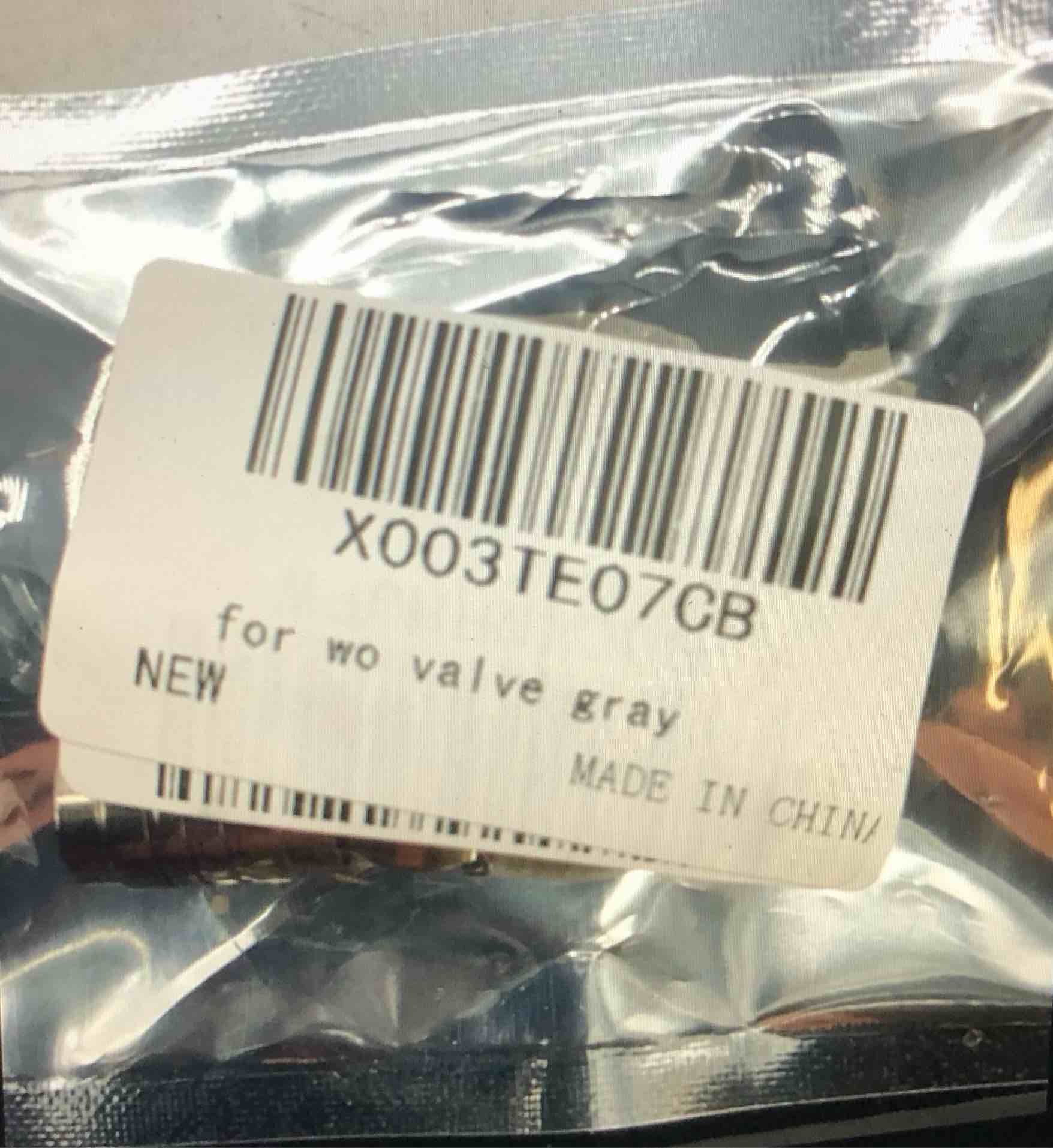 Tire Stem Valve Gray