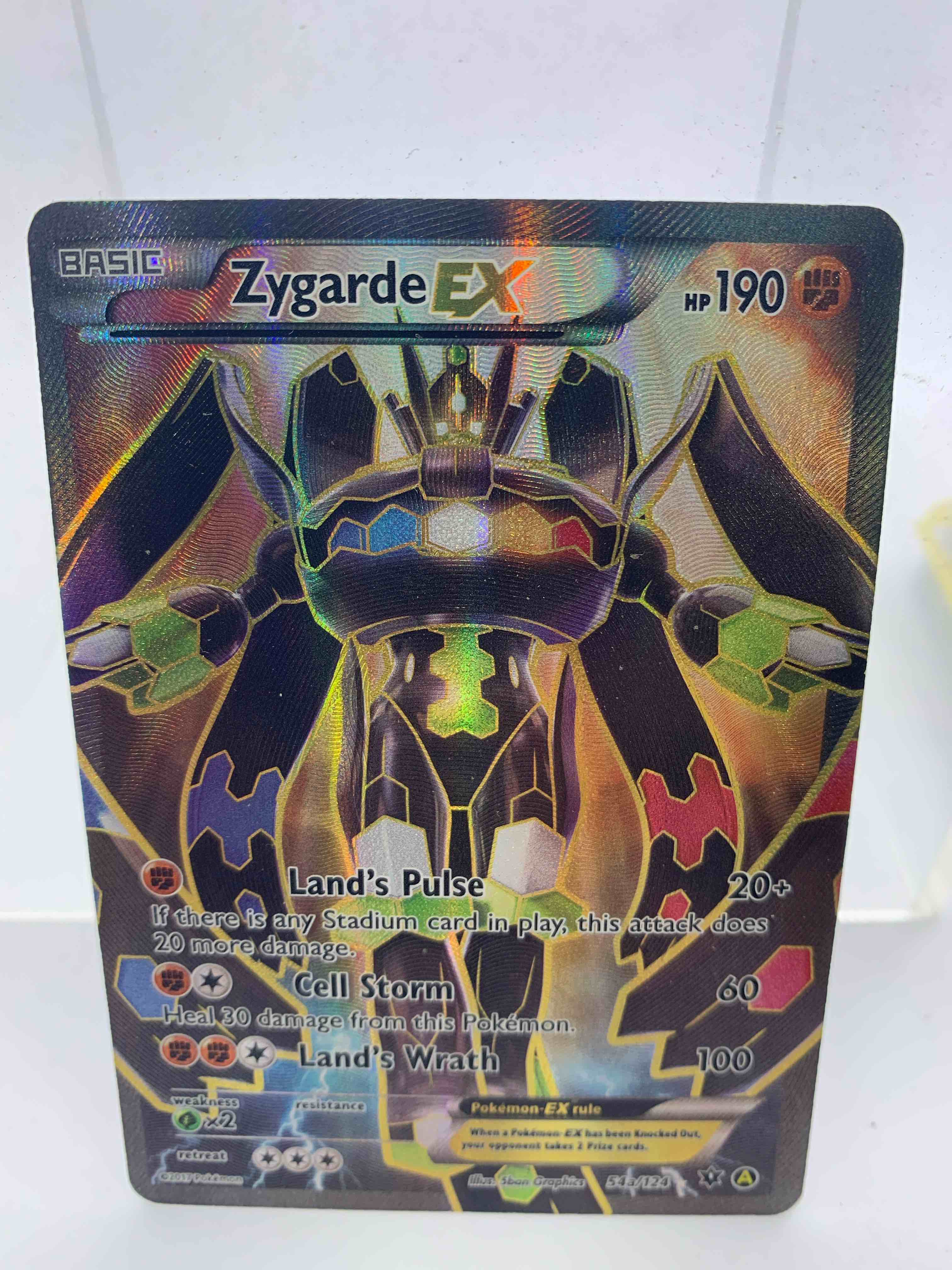 Pokémon TCG Zygarde-Ex Pokemon Promos 54A/124 Promo 