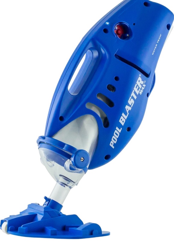 POOL BLASTER Max Cordless Pool Vacuum for Deep Cleaning & Strong Suction, Handheld Rechargeable Swimming Pool Cleaner for Inground and Above Ground Pools, Hoseless Pool Vac by Water Tech