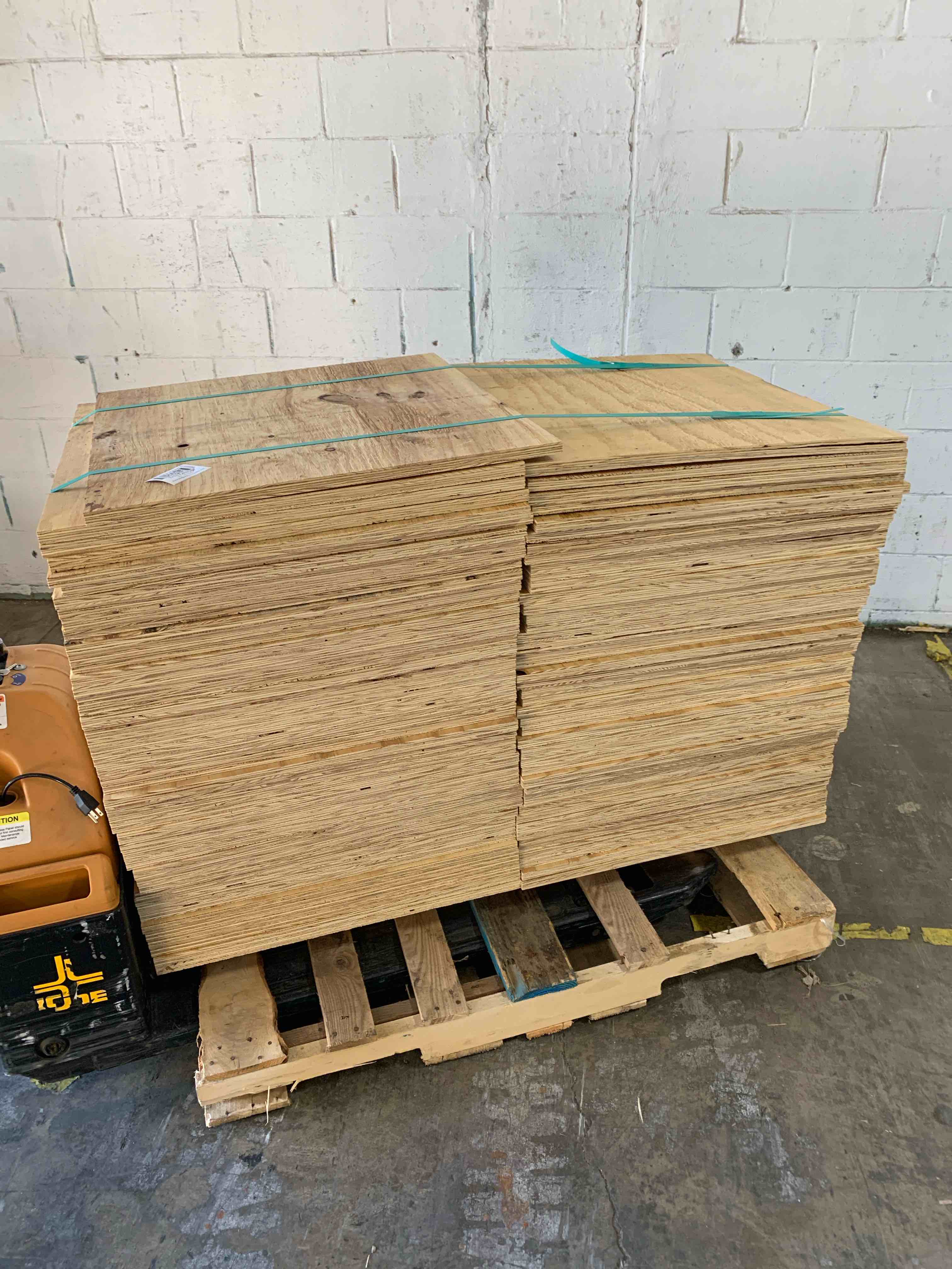 0.75” x 27” x 27” Plywood Drops