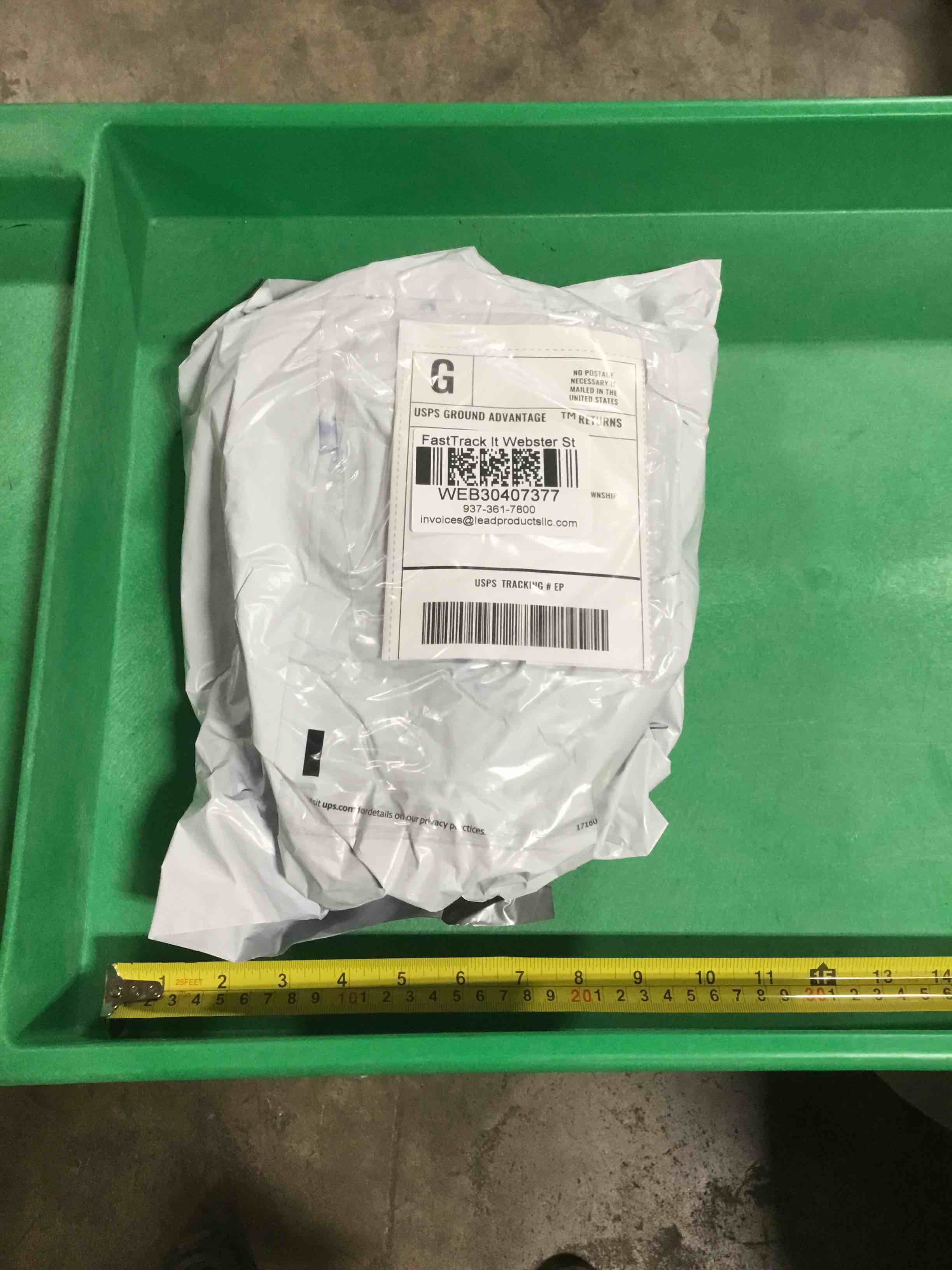 DHL Undeliverable mail mystery item