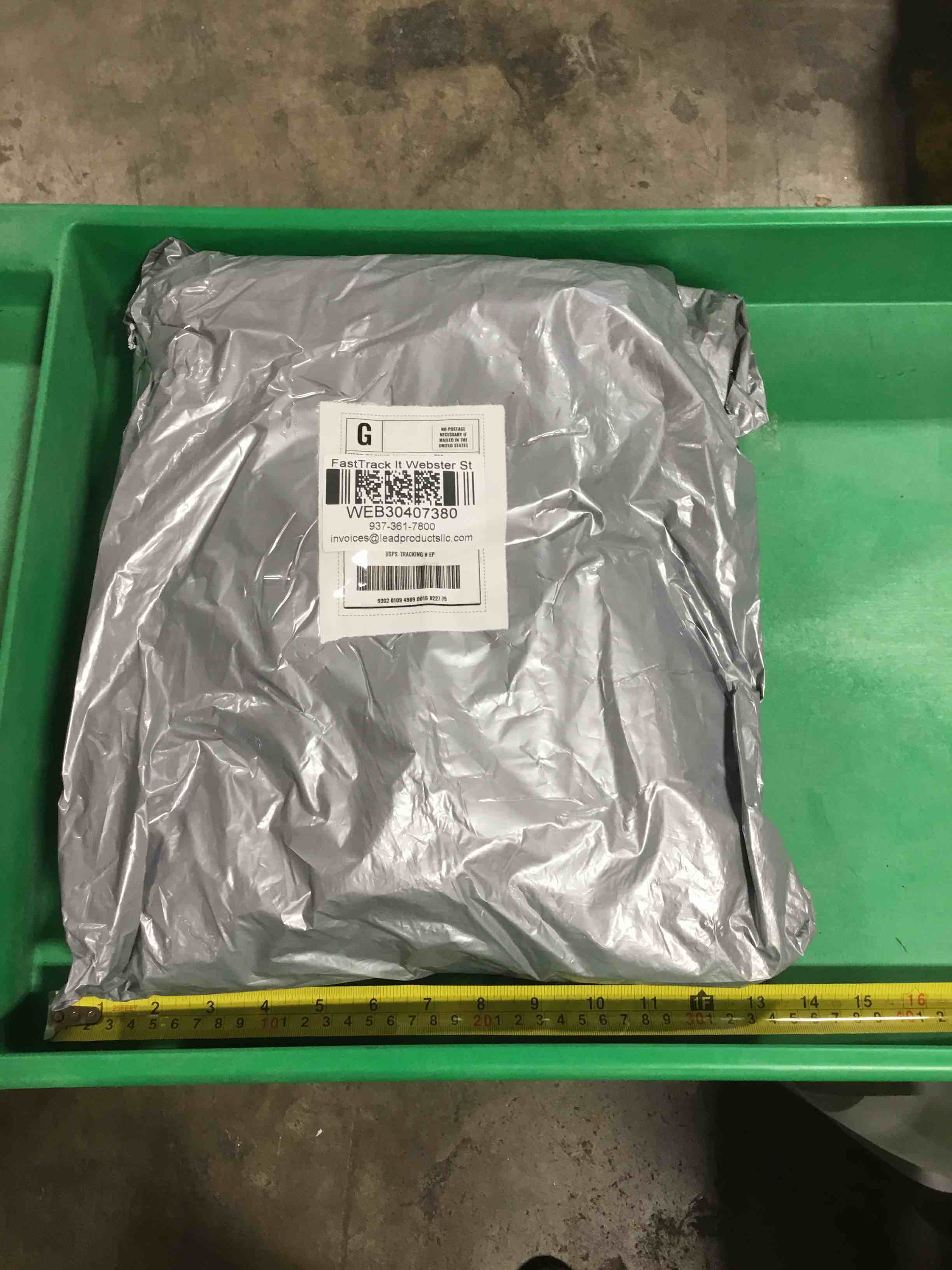 DHL Undeliverable mail mystery item