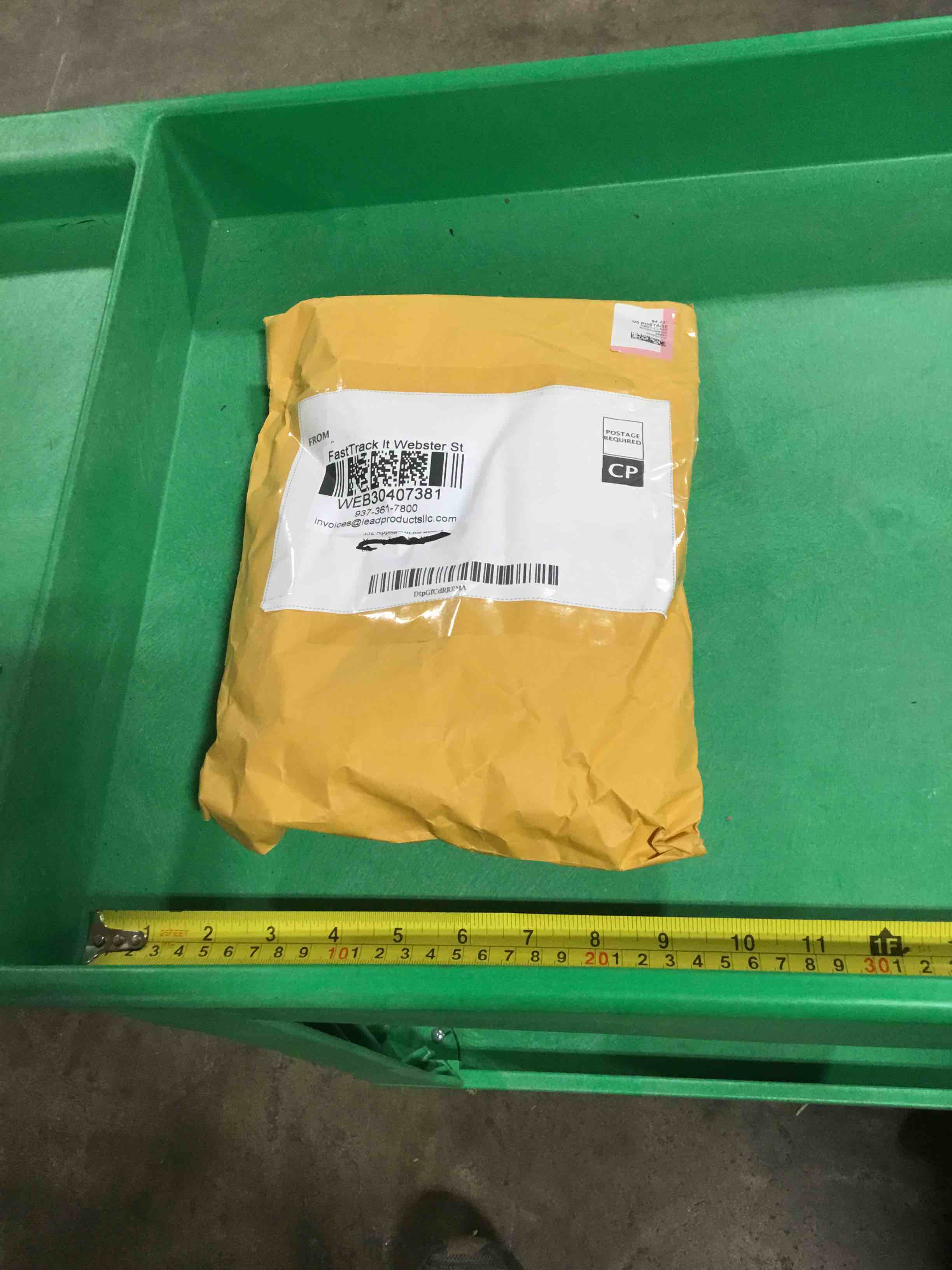DHL Undeliverable mail mystery item