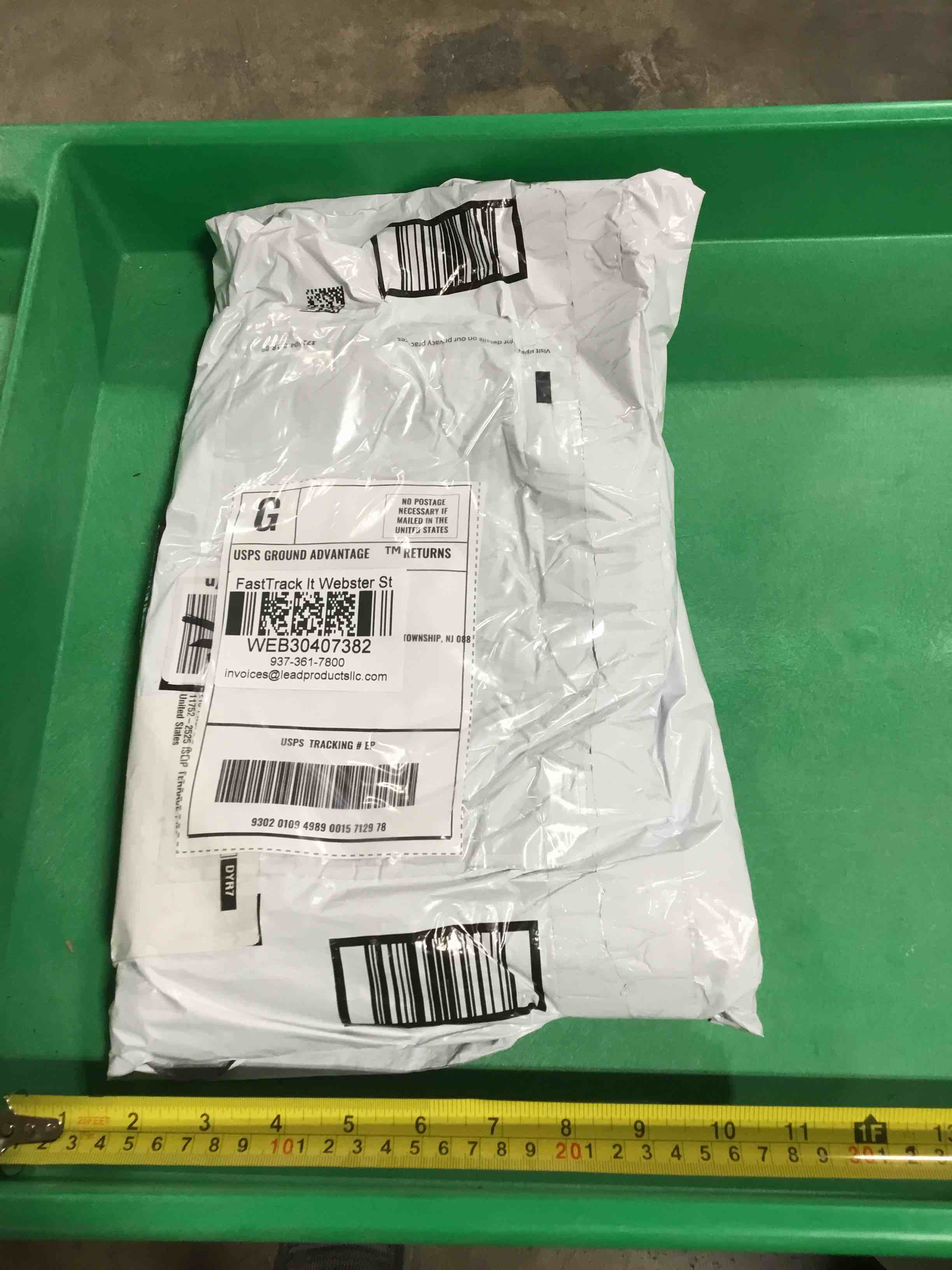 DHL Undeliverable mail mystery item