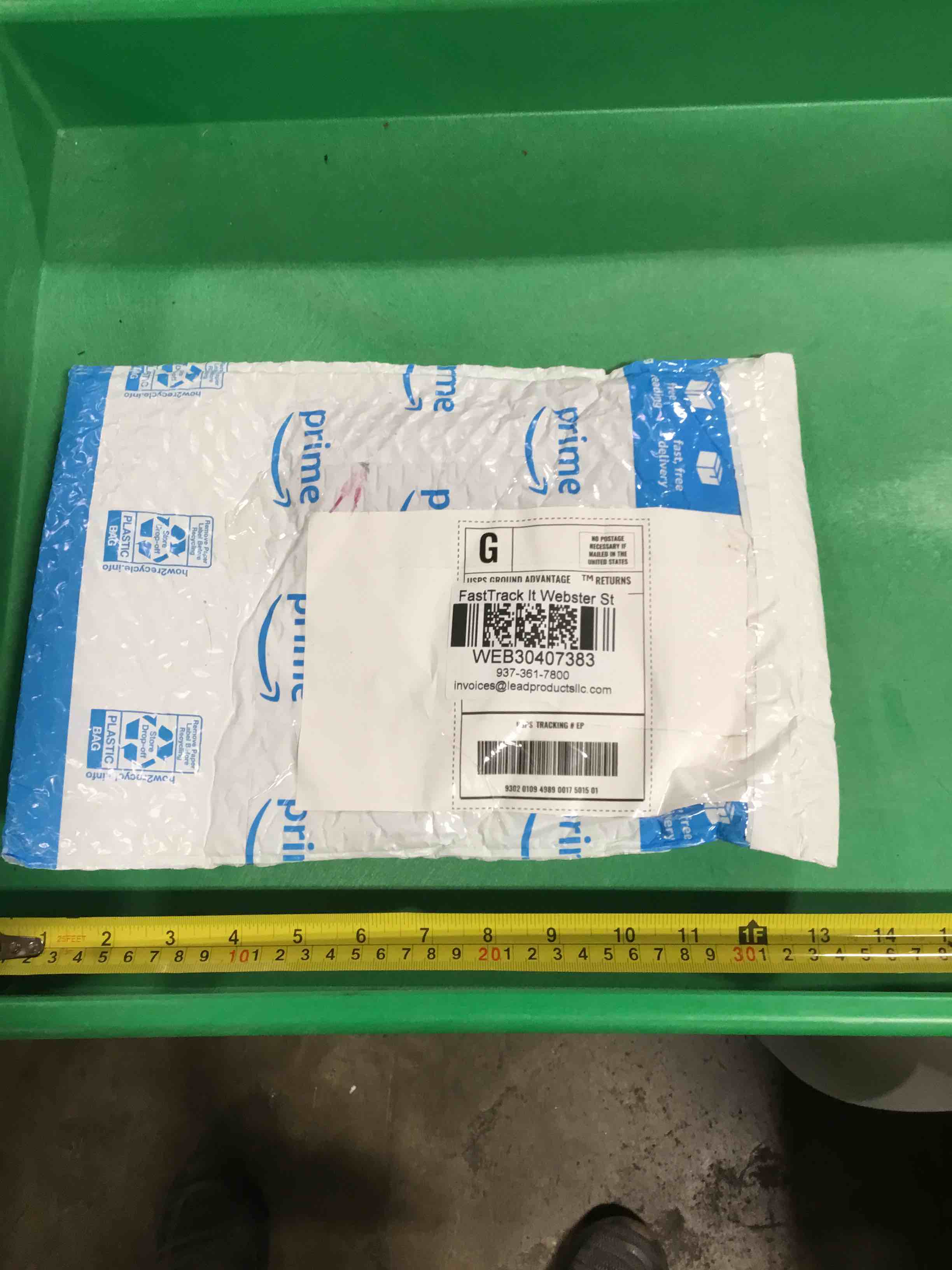 DHL Undeliverable mail mystery item