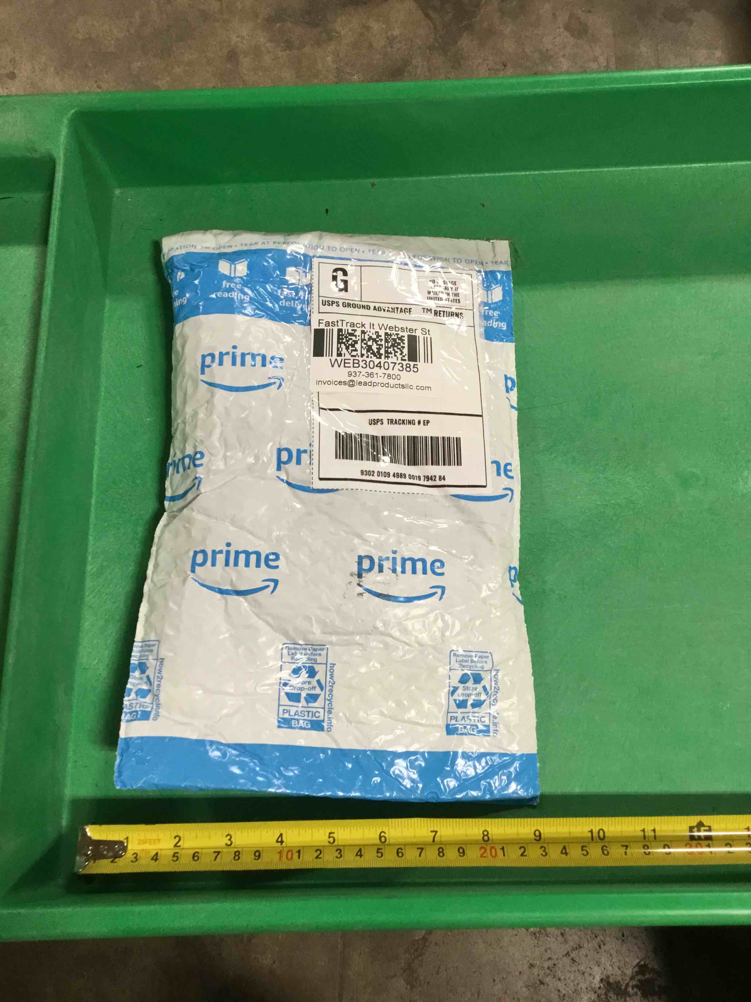 DHL Undeliverable mail mystery item