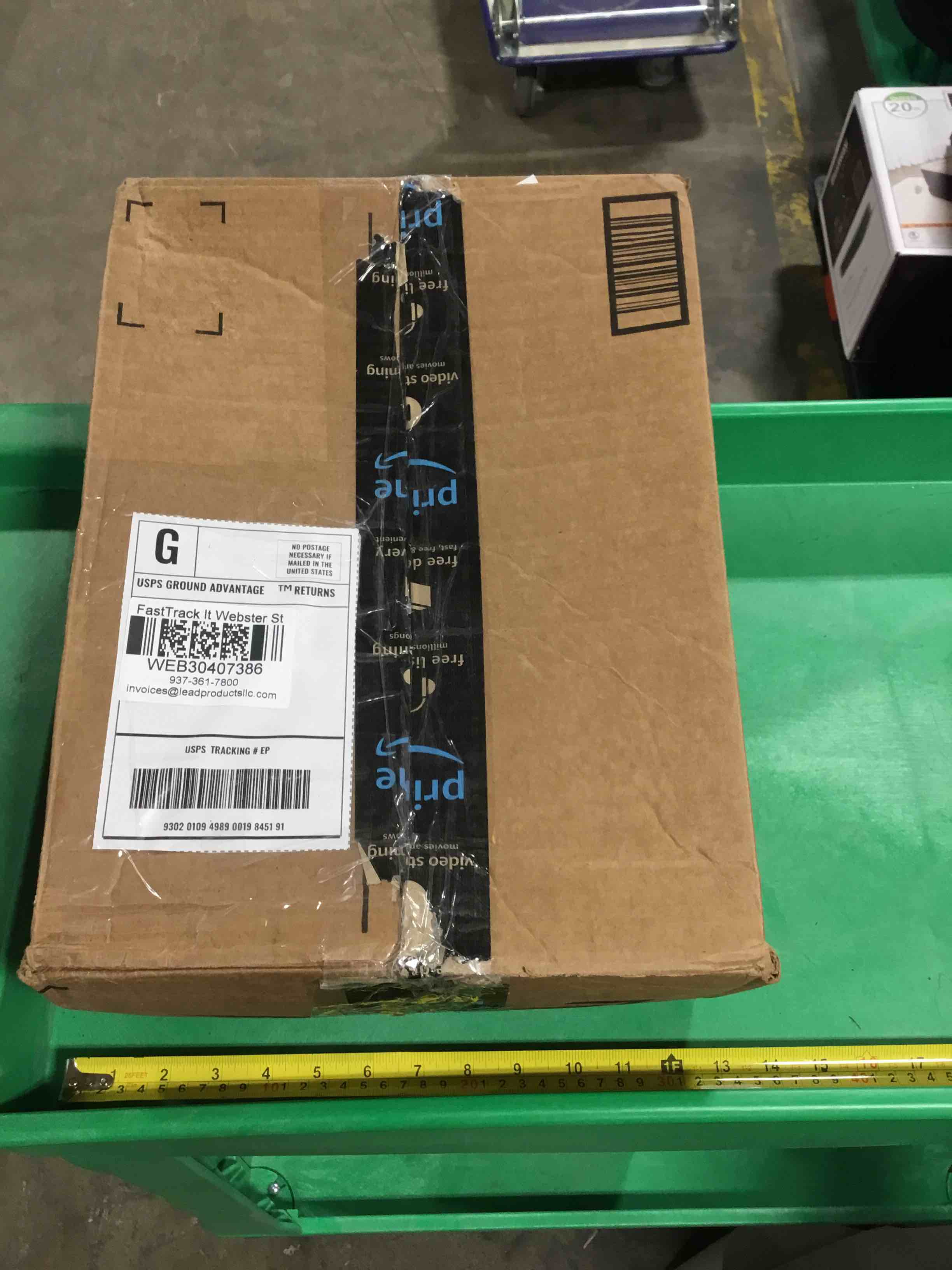 DHL Undeliverable mail mystery item