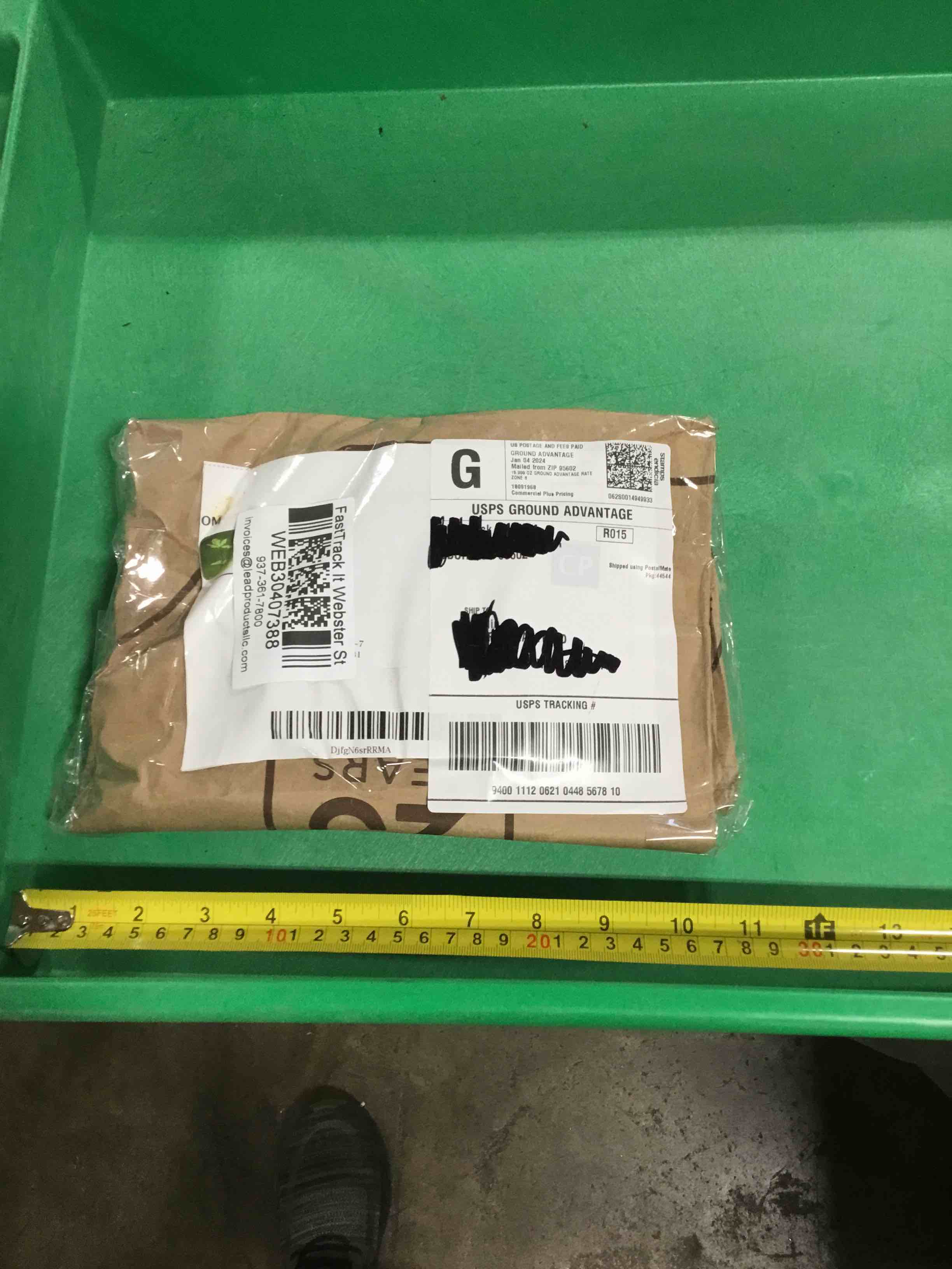 DHL Undeliverable mail mystery item